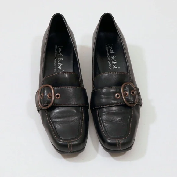 EUC Joseph Siebel Loafers Dark Brown - Picture 7 of 9